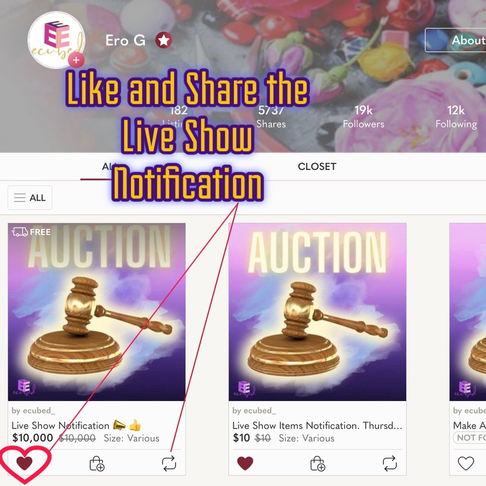 Live Show Notification 📣 👍 - Picture 6 of 6